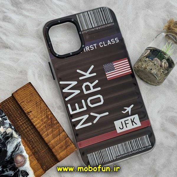 قاب گوشی iPhone 11 Pro آیفون طرح نیویورک NEW YORK ضد ضربه هولوگرامی یانگ کیت Unique Case کد 415